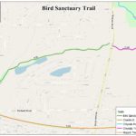 Map of Bird Sanctuary Trail.