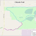 Map of Chiyoda Trail.