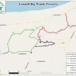 Gosnell Big Woods map