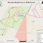 Herman Road Forever Wild Forest map