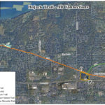 Hojack Trail satellite map