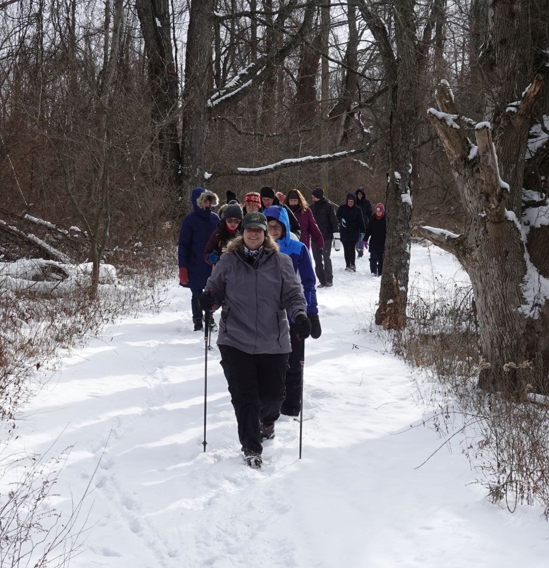 First Day Hike Showcases Winter Trails